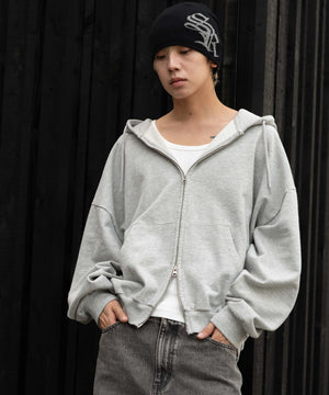 杢グレー モデル：175cm L着用