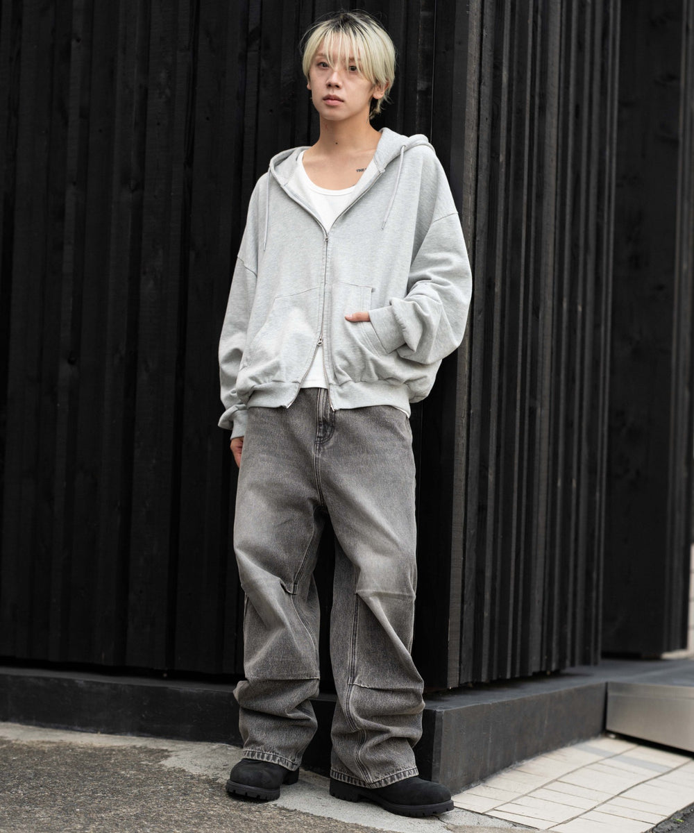 杢グレー モデル：175cm L着用