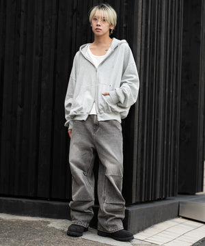 杢グレー モデル：175cm L着用