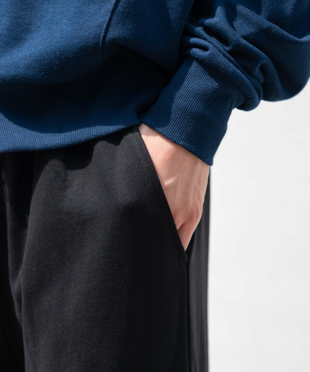 ワイドスウェットカーゴパンツ