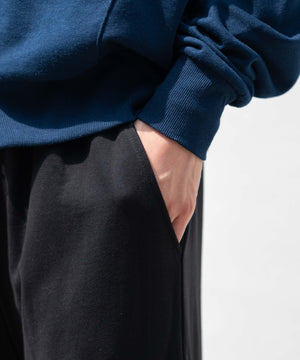 ワイドスウェットカーゴパンツ