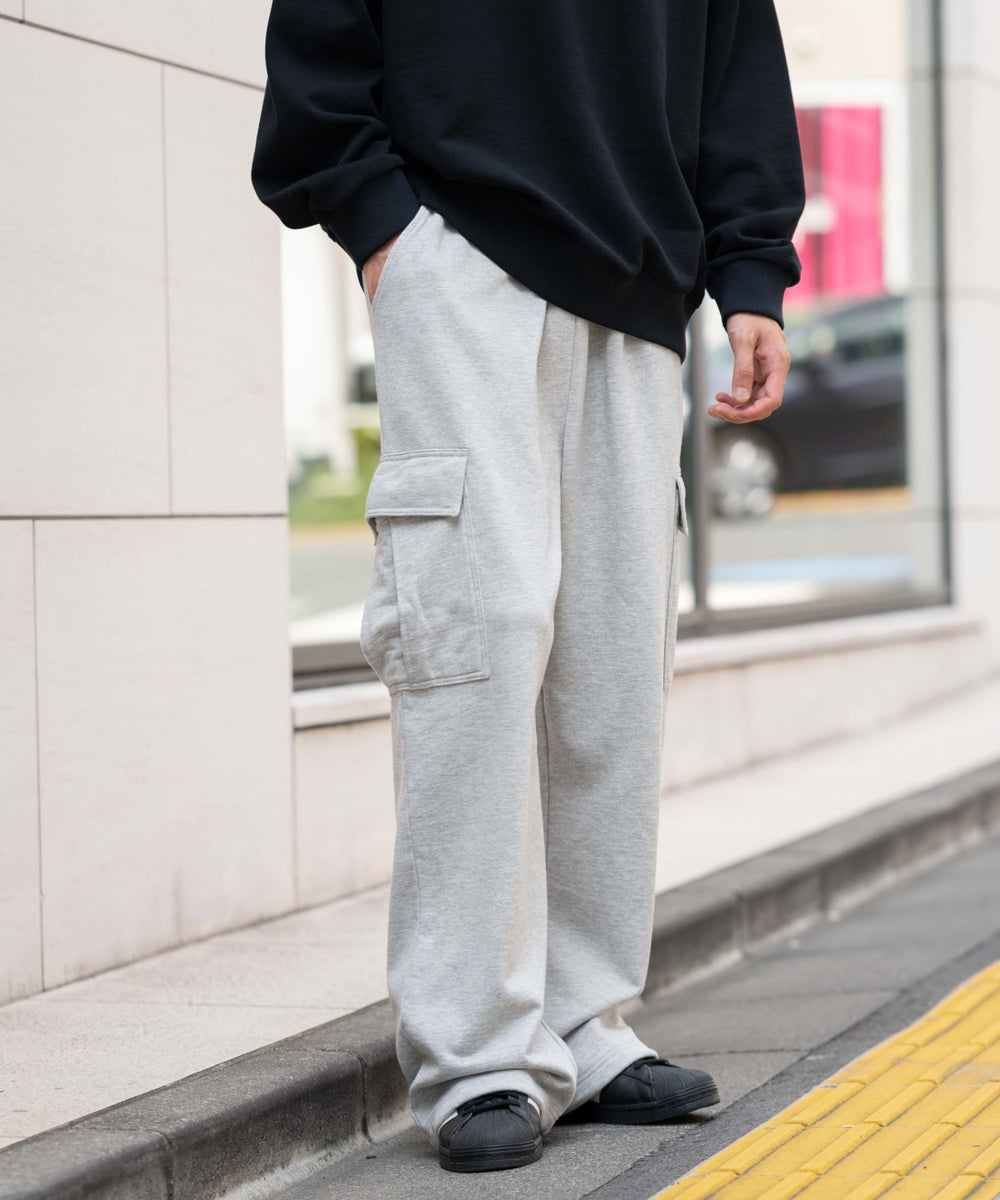 杢グレー　モデル：180㎝　L着用