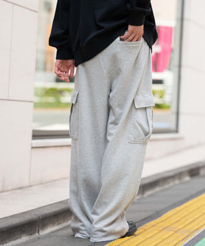 杢グレー　モデル：180㎝　L着用