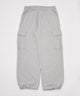 ワイドスウェットカーゴパンツ