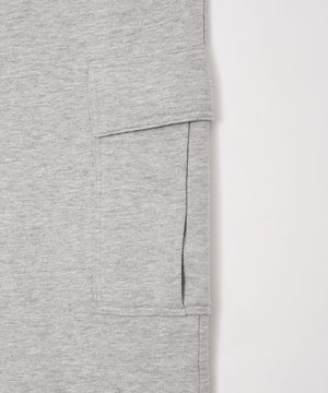 ワイドスウェットカーゴパンツ