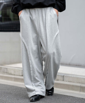 杢グレー　モデル：180㎝　L着用