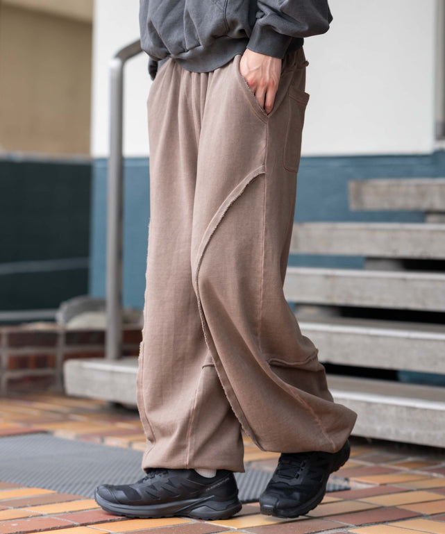 ブラウン　モデル：180㎝　L着用