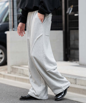 杢グレー　モデル：180㎝　L着用