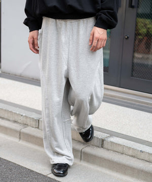 杢グレー　モデル：180㎝　L着用