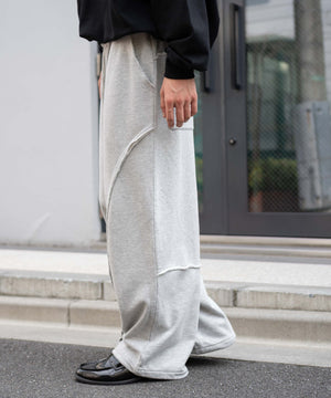 杢グレー　モデル：180㎝　L着用