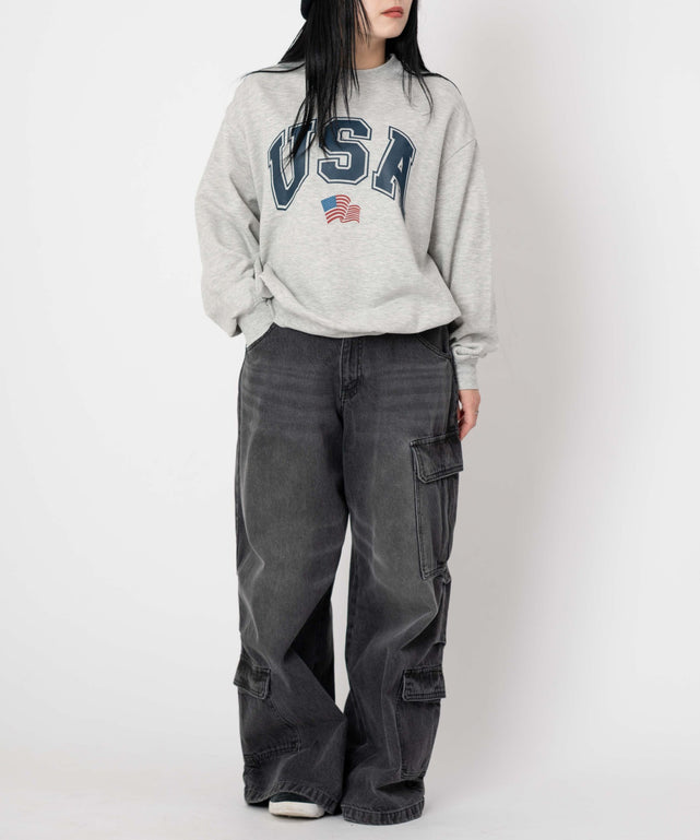 柄8 モデル：154cm XS着用