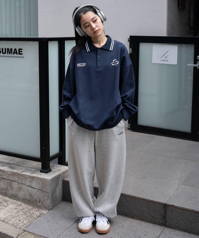 ネイビー　モデル：160㎝　L着用