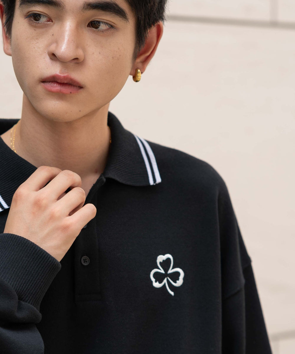 モチーフロゴポロスウェット