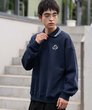 ネイビー　モデル：180㎝　L着用