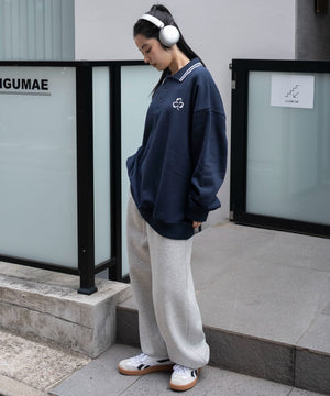 ネイビー　モデル：160㎝　L着用