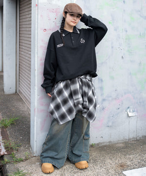 ブラック　モデル：160㎝　L着用