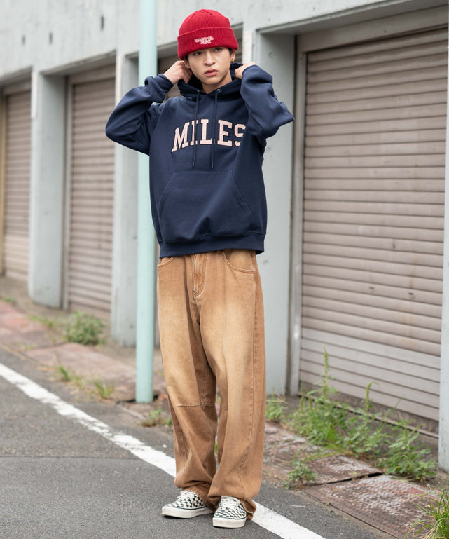 ネイビー　モデル：180㎝　L着用