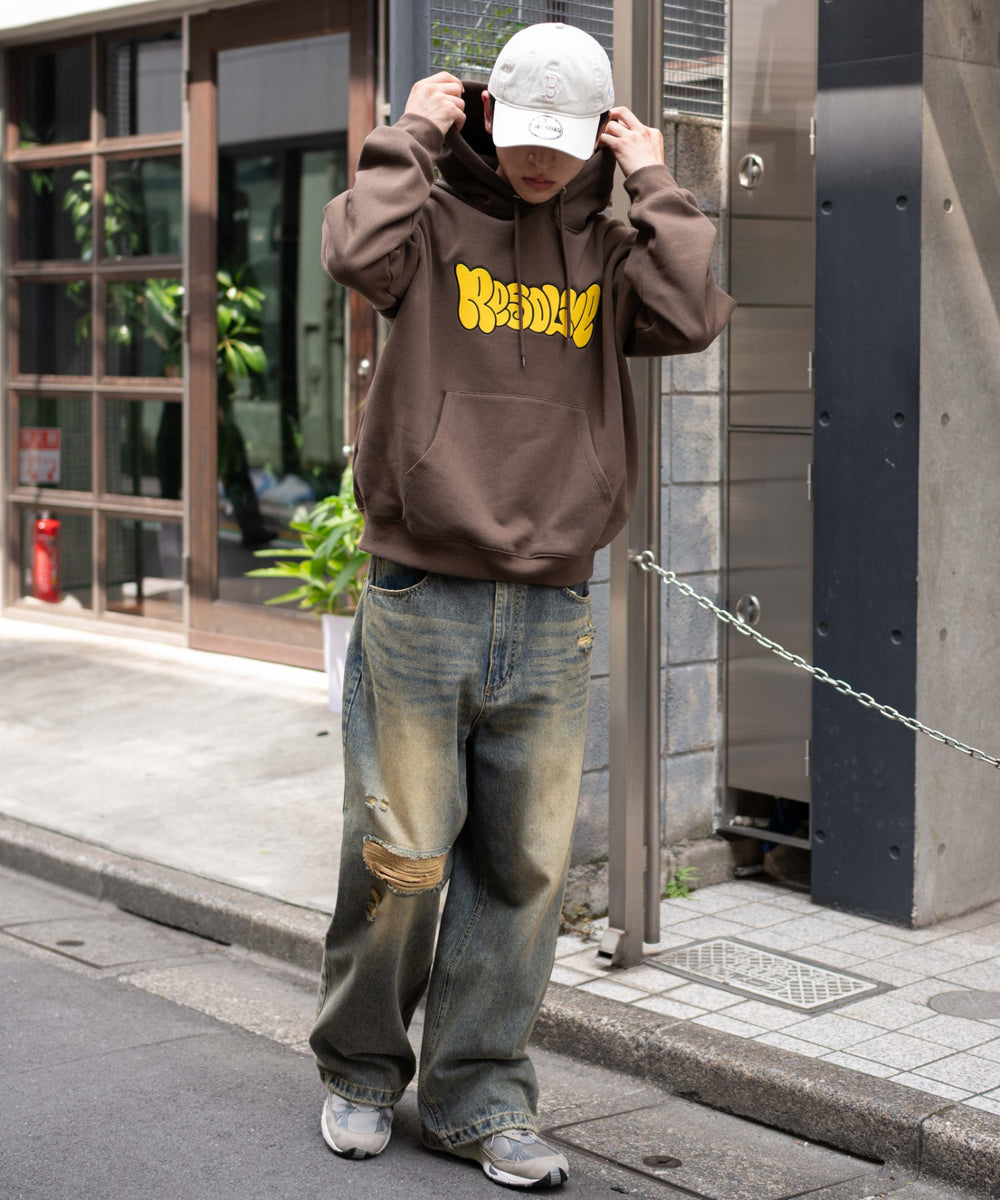 ブラウン　モデル：180㎝　L着用