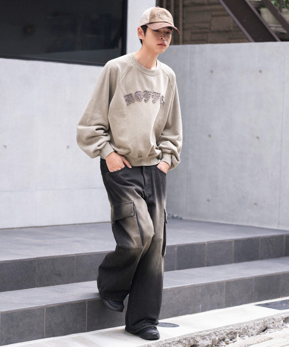 ベージュ モデル：180cm L着用