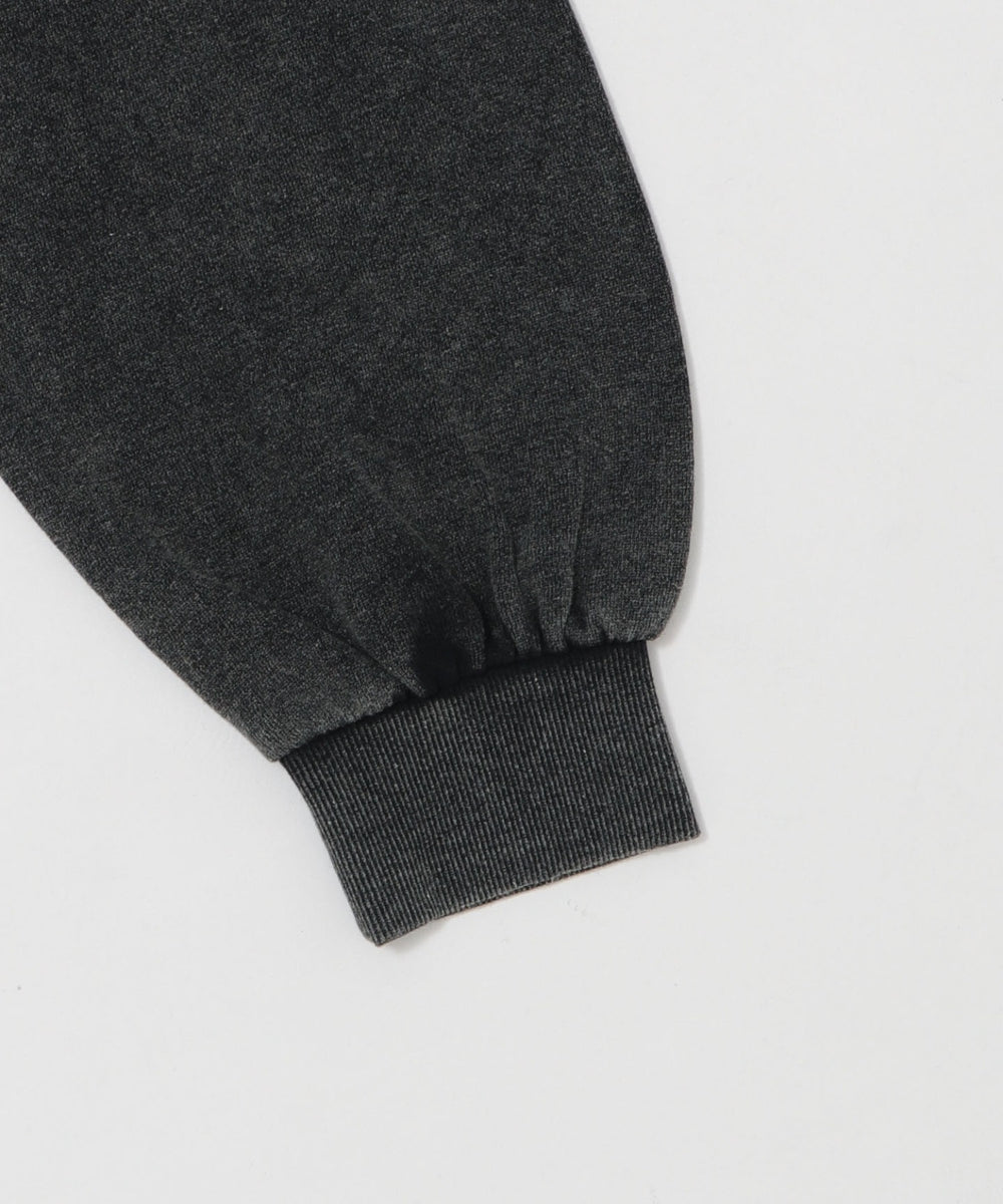 裏起毛ショートグラフィックプルオーバー