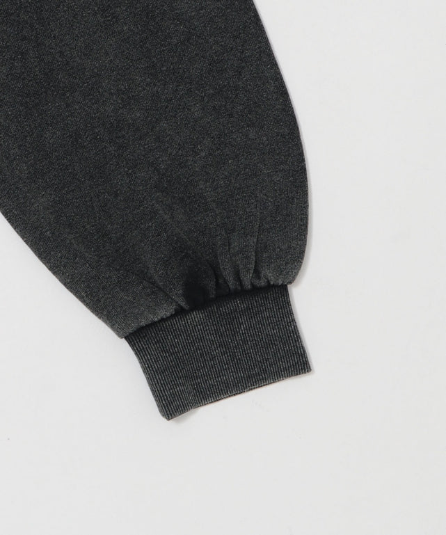 裏起毛ショートグラフィックプルオーバー