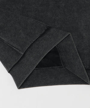 裏起毛ショートグラフィックプルオーバー