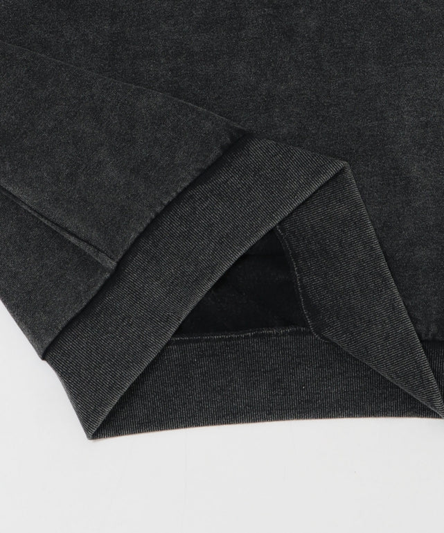 裏起毛ショートグラフィックプルオーバー