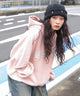 ピンク　モデル：161cm L着用
