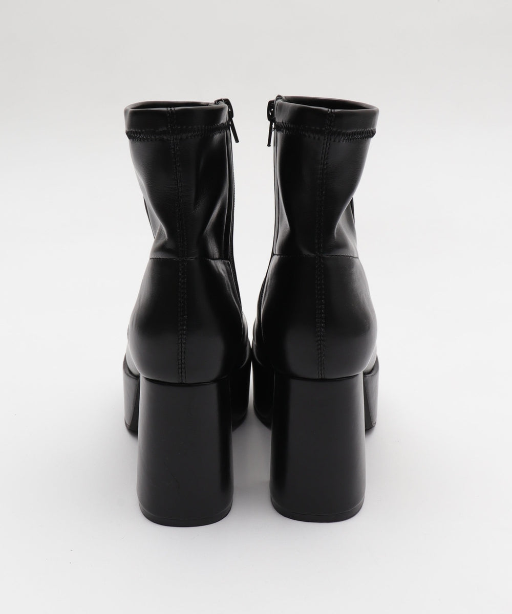 ストレッチヒールショートブーツ