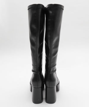 ストレッチヒールロングブーツ