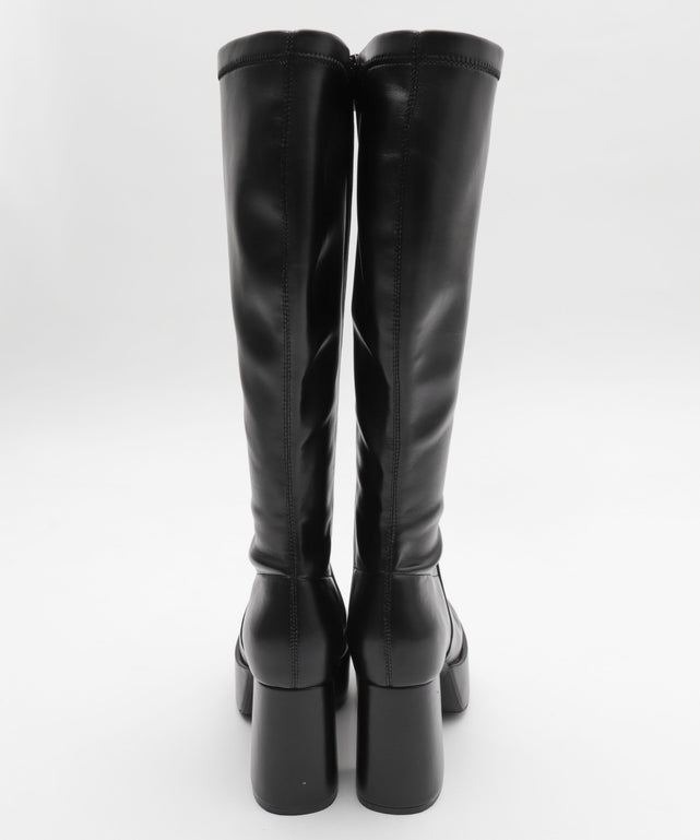 ストレッチヒールロングブーツ