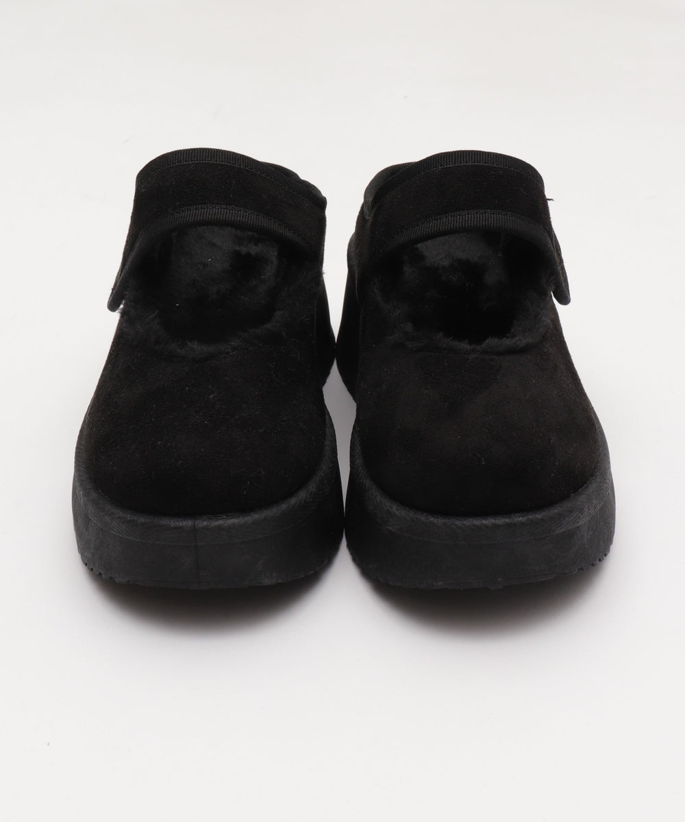 ムートンタッチメリージェーンシューズ