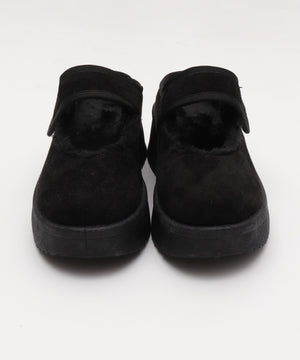 ムートンタッチメリージェーンシューズ