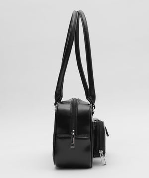 ハートポケットボストンバッグ