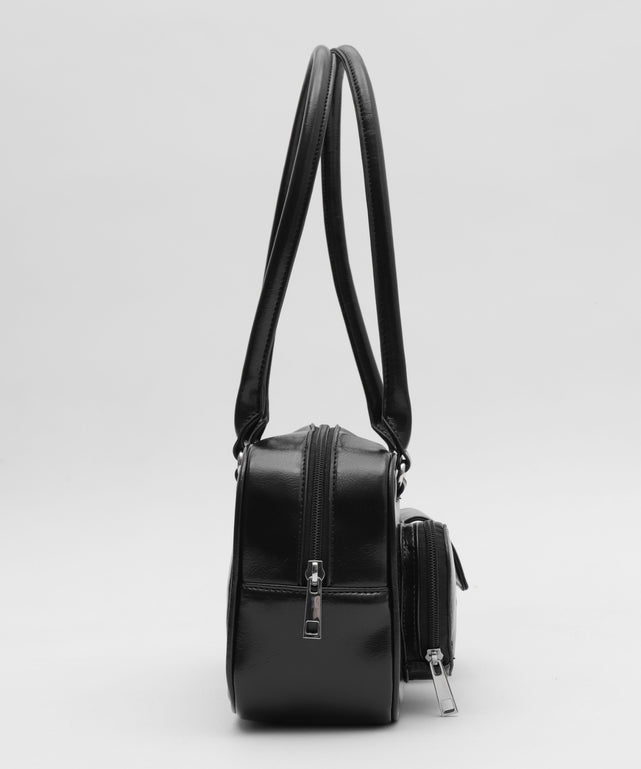 ハートポケットボストンバッグ