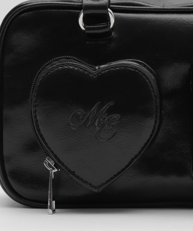 ハートポケットボストンバッグ