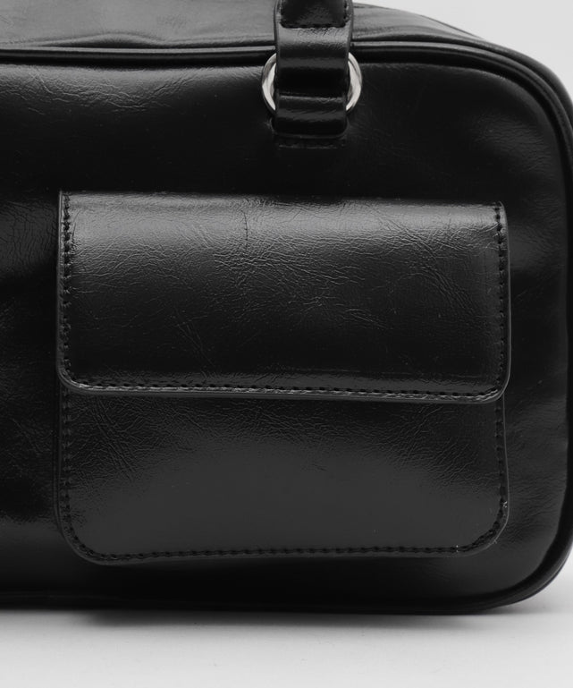 ハートポケットボストンバッグ