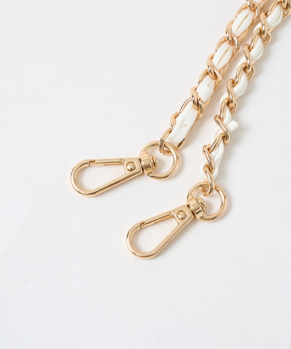 メタルパーツキルティングバニティショルダー