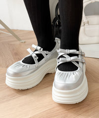 2way厚底ストラップシューズ