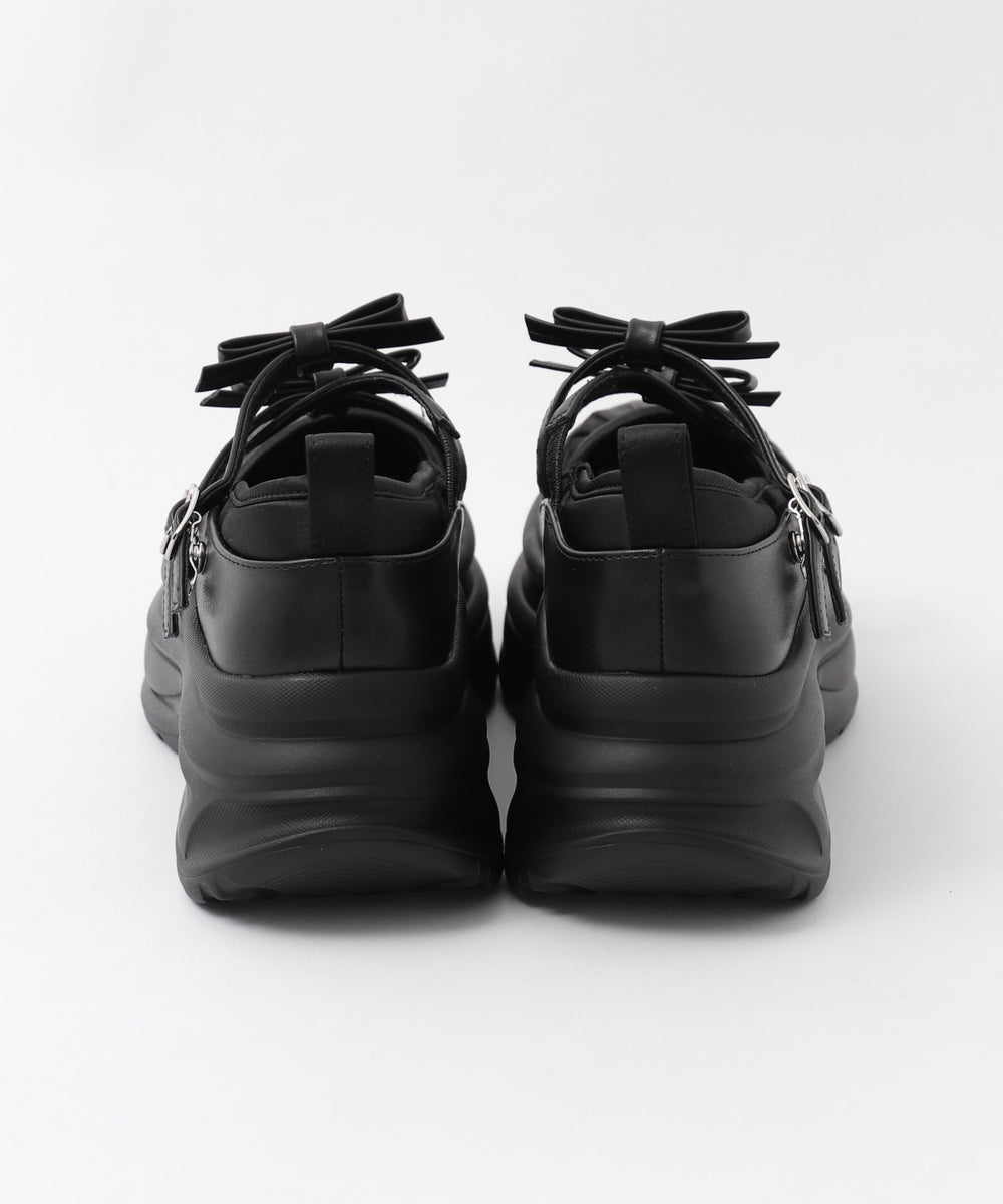 2way厚底ストラップシューズ