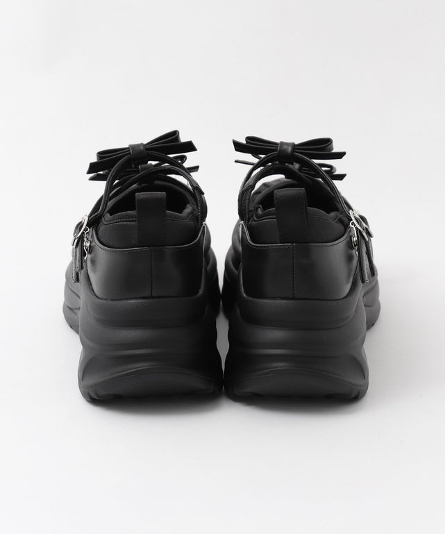 2way厚底ストラップシューズ