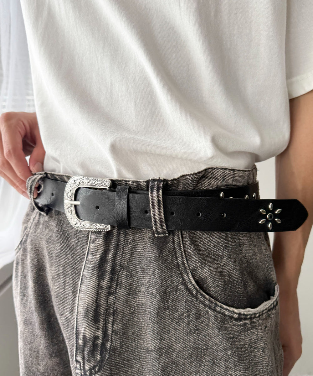 Mフラワースタッズベルト｜WEGO（ウィゴー） – WEGO ONLINE STORE