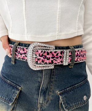 柄2：ピンクレオパード