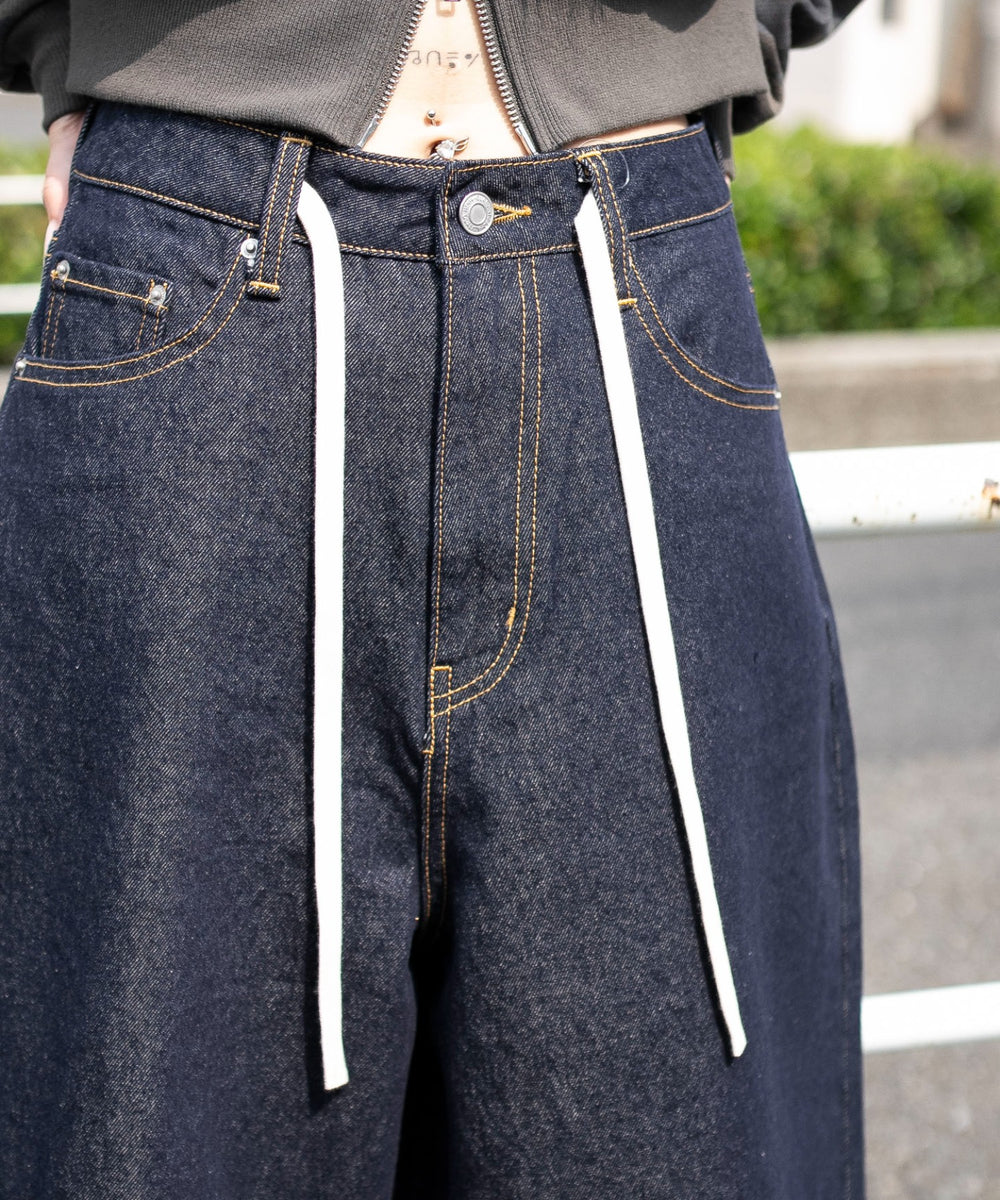 リジッドバギーハーフパンツ