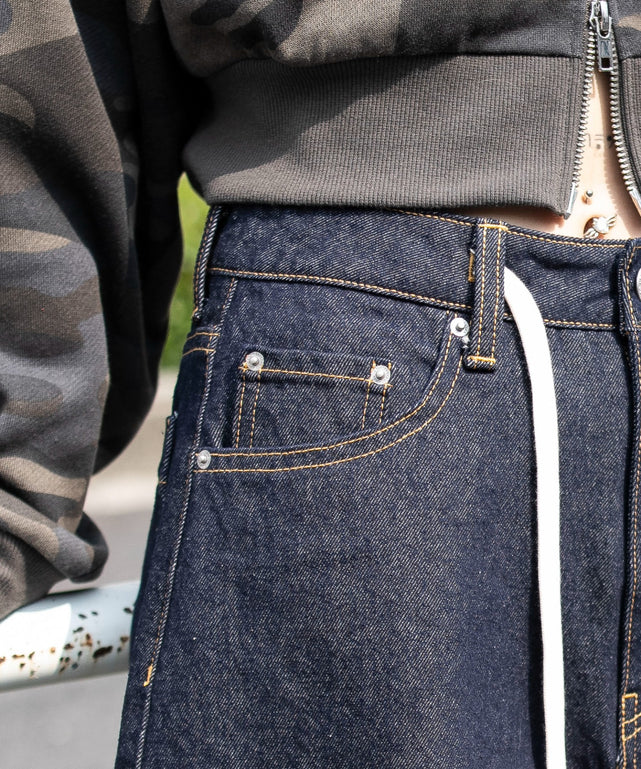 リジッドバギーハーフパンツ