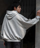 杢グレー　モデル：180㎝　L着用