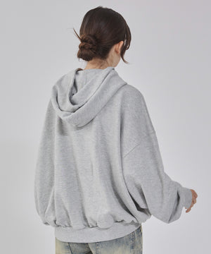 杢グレー モデル：162cm 　M着用