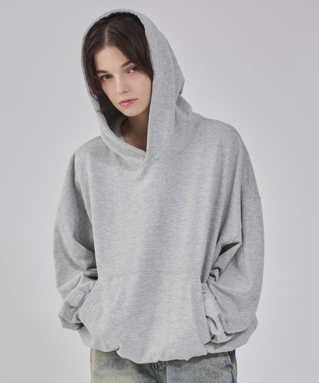 杢グレー モデル：162cm 　M着用