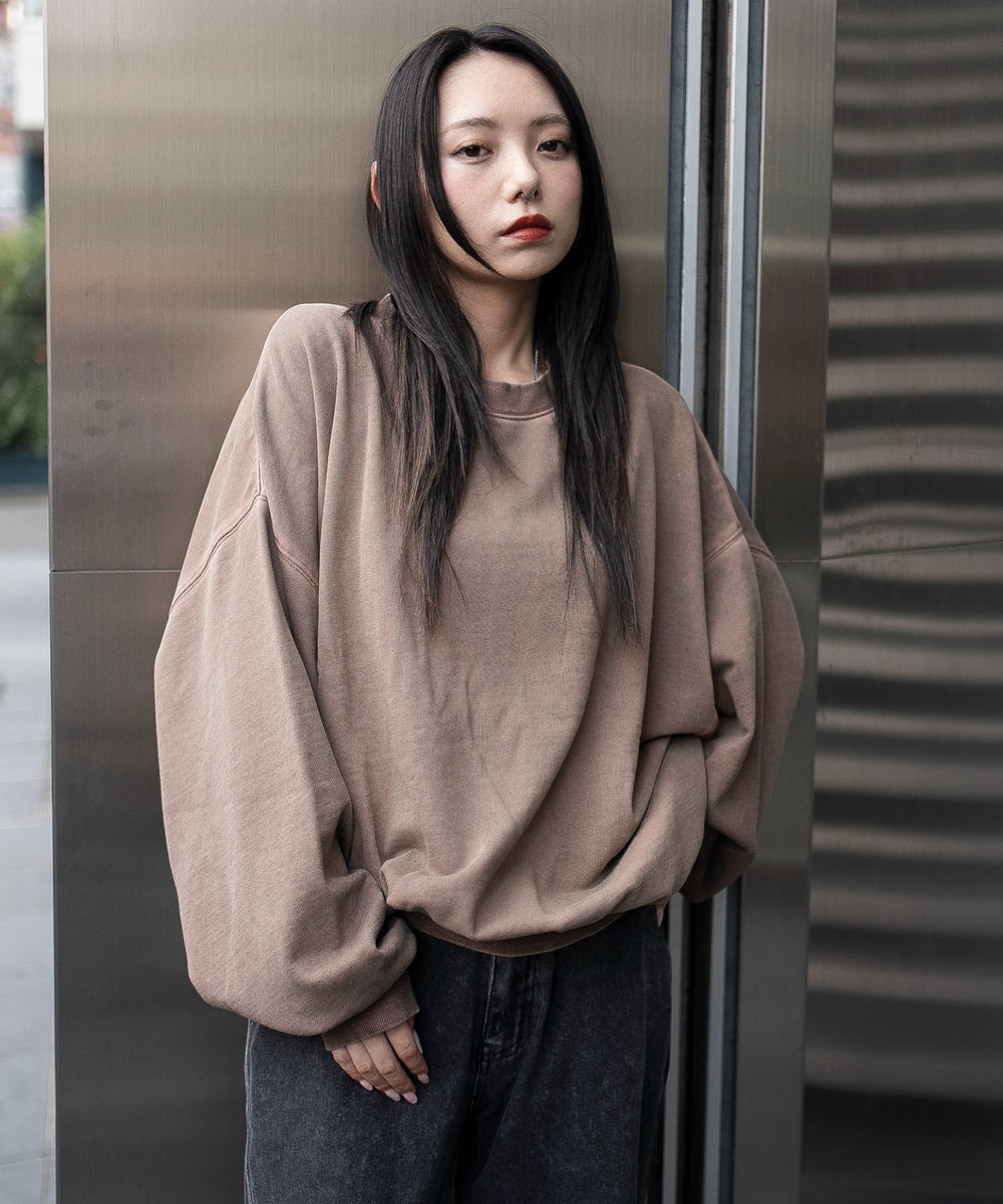 ブラウン　モデル：159cm M着用