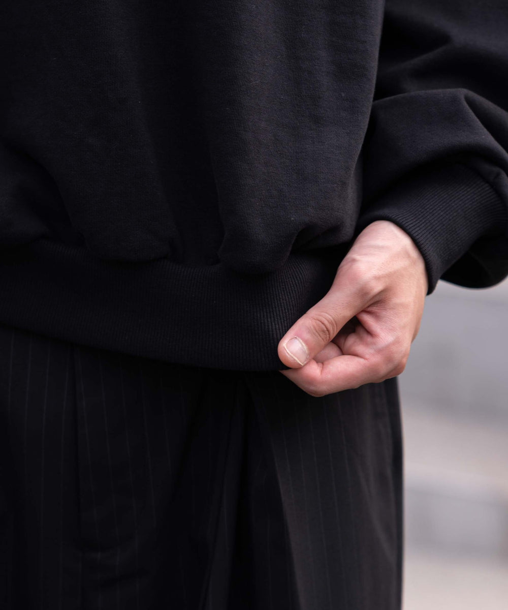 バルーンクロップドプルオーバー